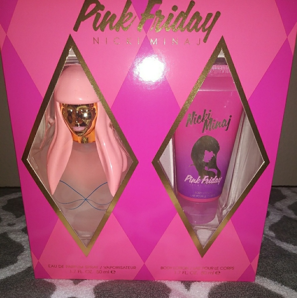 Nicki Minaj Pink Friday set